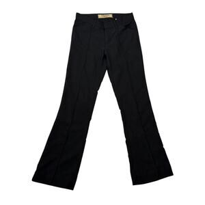 Vintage 90s Paris Blues Black Low Rise Bootcut Flare Pants 0